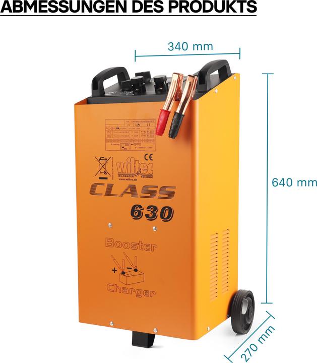 Actual product image Wiltec Boost 630 (12V, 24V)