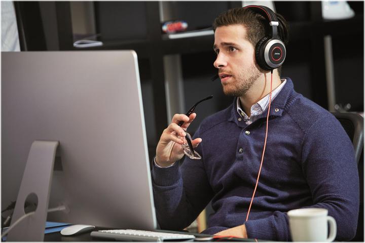 Produktbild Jabra Evolve 80 (Kabelgebunden, USB-A)