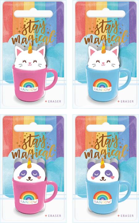 Image du produit Roost Gomme 4555 animal fantaisie dans une tasse