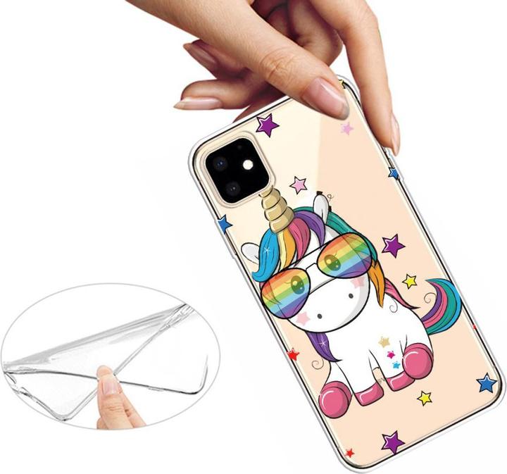 Image du produit Ueli Express iPhone 11 Coque caoutchouc super slim licorne cool (Apple iPhone 11)