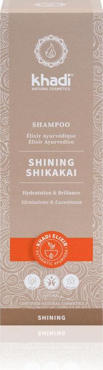 Actual product image Khadi Shining Sikakai (200 ml, Liquid shampoo)