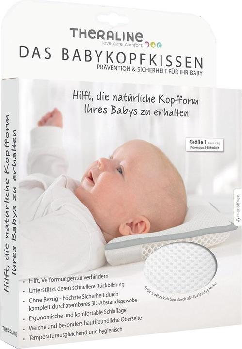 Actual product image Theraline Baby pillow size 1 (23 x 21 cm)