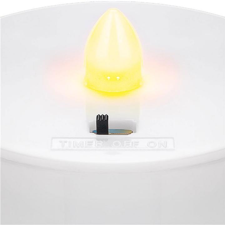 Produktbild AccuCell LED-Grablicht mit Timer, rot warmweiss, batteriebetrieben für den Innen- und Aussenbereich (1 x)
