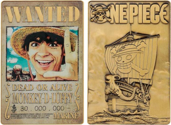 Produktbild Fanattik One Piece Metallbarren Luffy Wanted Poster Limited Edition