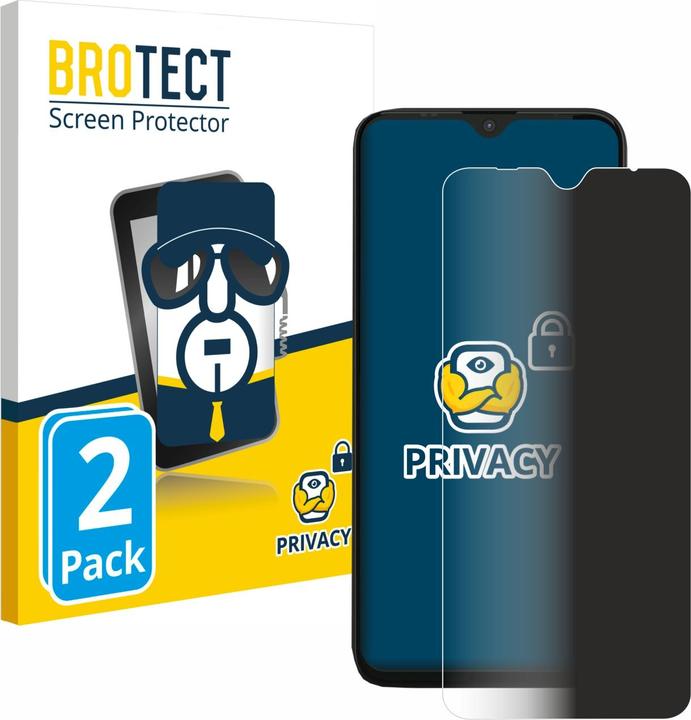Actual product image BROTECT Anti-spy privacy film Blue light protection film (2 Piece, Gigaset GS4)