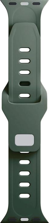 Produktbild 3MK Silicone Watch Strap Ciemnozielony/ Dark Green dla Apple Watch 42/44/45/49mm (Edelstahl, Silikon)