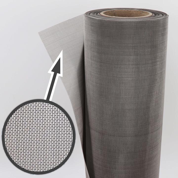 Produktbild Aquagart 50cm x 50cm Edelstahlgewebe für Siebfilter Bogensieb Sieb Teich