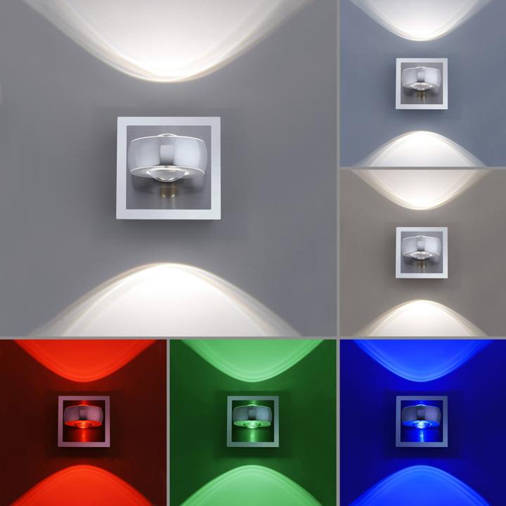 Produktbild Leuchten Direkt Wandleuchtestahl2xLEDBoard27005000KInnenleuchteIP20 (560 lm)