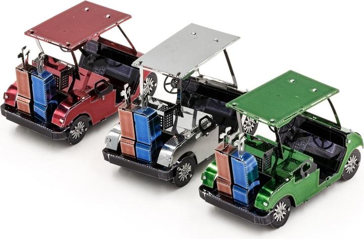 Actual product image Metal Earth constructie speelgoed Golf Cart SET of 3
