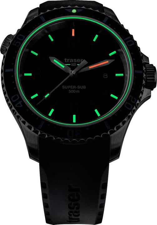 Immagine prodotto Traser RESISTENZA IDRAULICA 2,5" 6511 (Orologio sub, 46 mm)