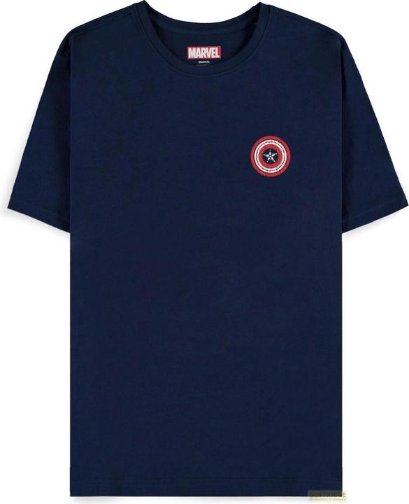 Difuzed Captain America - Captain Men's Short Sleeved T-shirt Loose fit - 2XL (XXL)