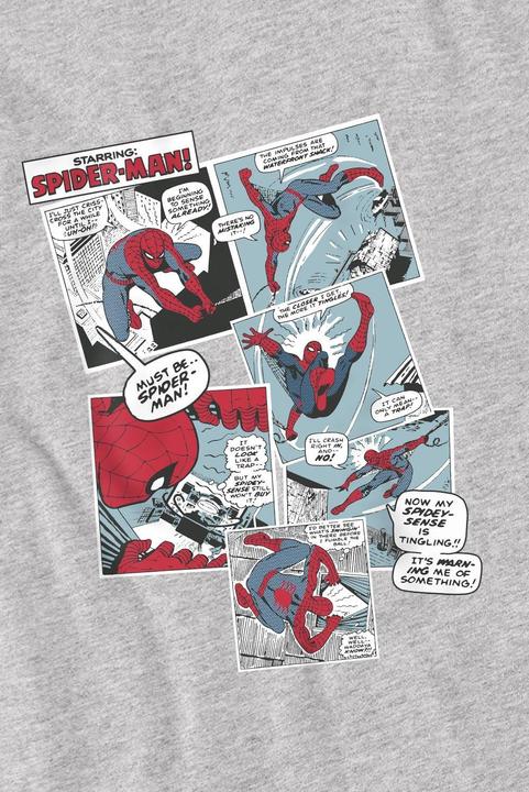 Actual product image Spiderman Mens Panel Collage T-Shirt (3XL)