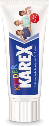 Actual product image Karex Children toothpaste fluoride free (50 ml)