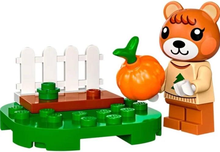 Actual product image Animal Crossing Mona's pumpkin garden (30662, LEGO Animal Crossing)