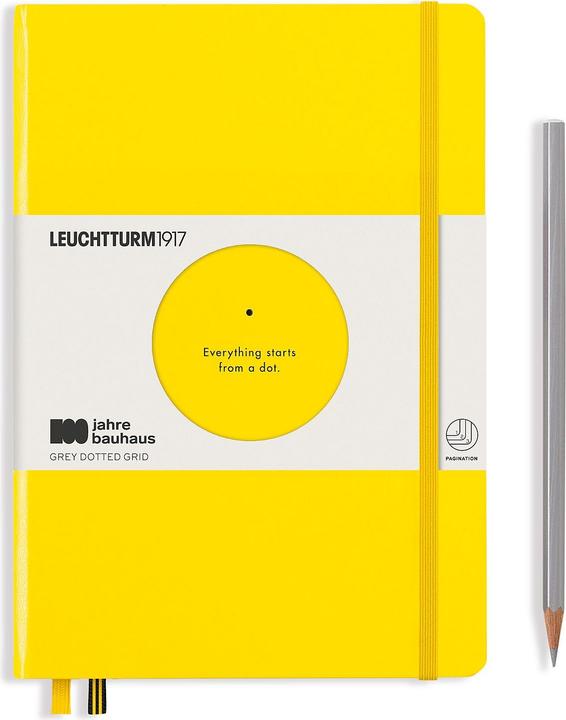 Leuchtturm1917 Édition spéciale 100 ans de Bauhaus (A5, Pointillés)