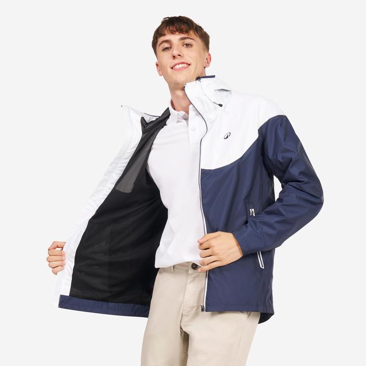 Produktbild Tribord Men’s sailing waterproof jacket - Sailing 100 navy white (3XL)