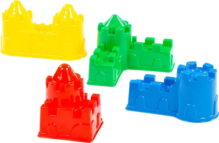 Polesie SET 4 MOULES CHATEAUX 13.5 CM