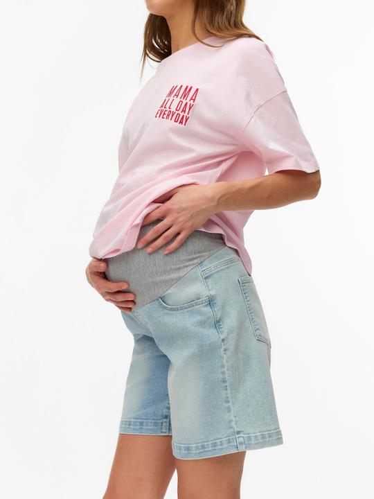 Produktbild Mamalicious Slim Fit Mid Rise Shorts Jeans-Shorts (XXL)