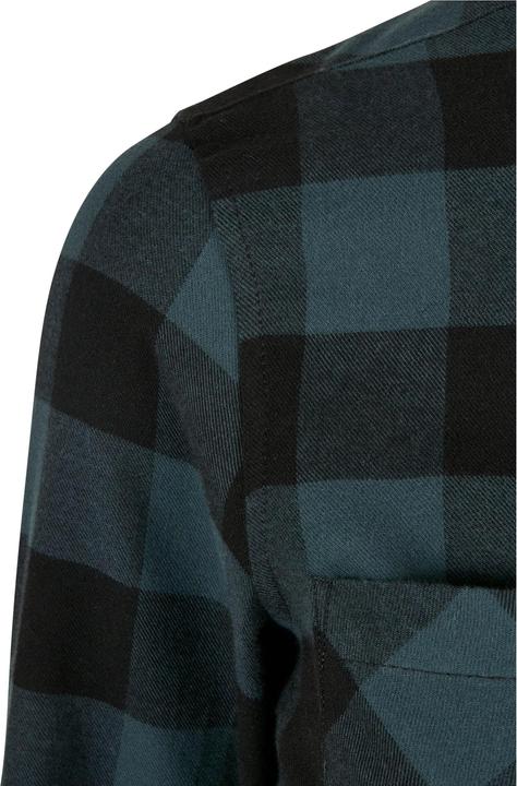 Actual product image Urban Classics Ladies Turnup Checked Flannel Shirt - 1180 (4XL)