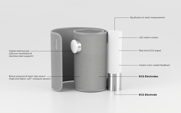 Produktbild Withings BPM Core (Blutdruckmessgerät Oberarm)