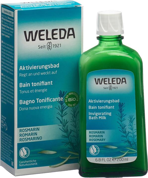 Image du produit Weleda Romarin (200 ml, Huile de bain)
