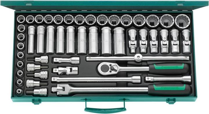 Produktbild Stahlwille Steckschlüssel-Garnitur (33 mm, 29 mm, 31 mm, 24 mm, 10  mm, 13 mm, 16 mm, 17 mm, 15 mm, 19 mm, 32 mm, 11 mm, 23 mm, 25 mm, 30 mm, 12 mm, 26 mm, 28 mm, 34 mm, 18 mm, 20 mm, 14 mm, 22 mm, 27 mm, 21 mm)