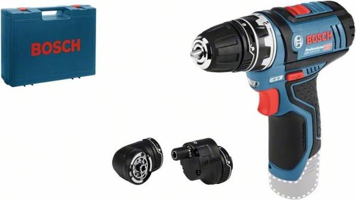 Produktbild Bosch Professional Akku-Bohrschrauber GSR 12V-15 FC + Bohrfutter + Koffer (Akkubetrieb)