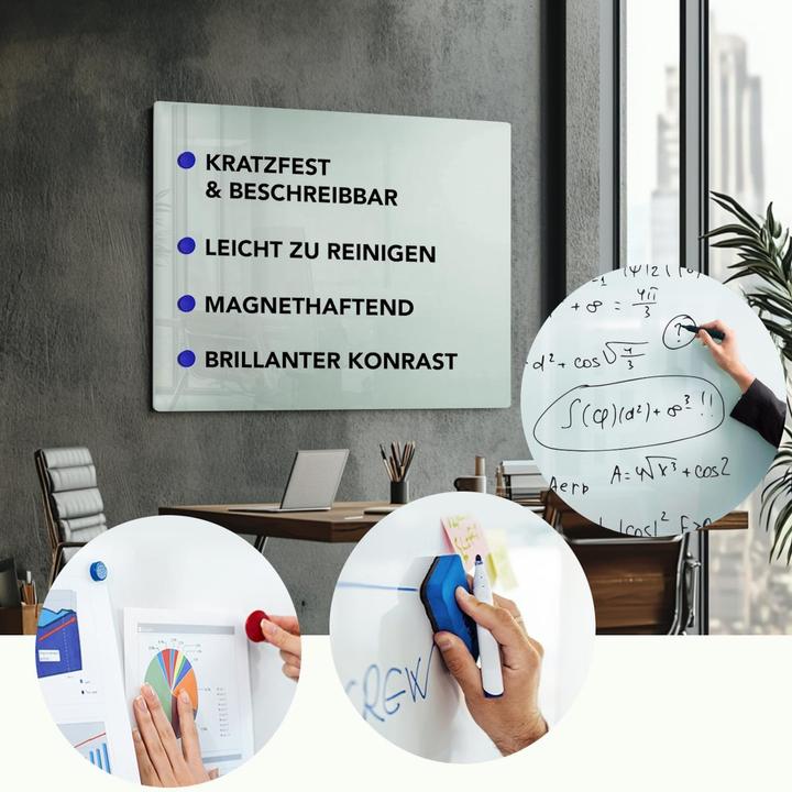Produktbild Master of Boards Glasboard Sicherheitsglas (90 x 120 cm)