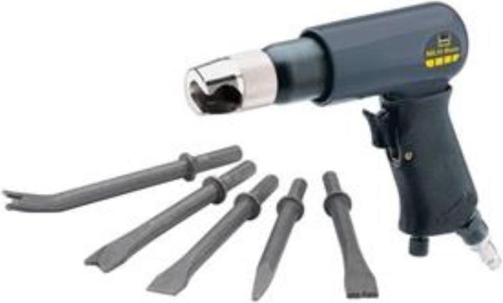Schneider Druckluft Martello a scalpello MLH-Set-Base D322430 incl. scalpello e custodia (Aria compressa)