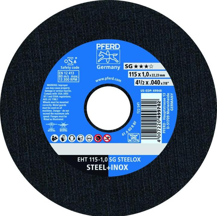 Image du produit Pferd Meules de tronçonnage