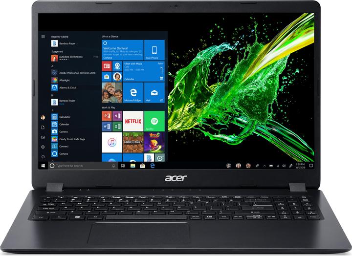 Actual product image Acer Aspire 3 A315-54-53TV (15.60", Intel Core i5-8265U, 8 GB, 128 GB, CH)