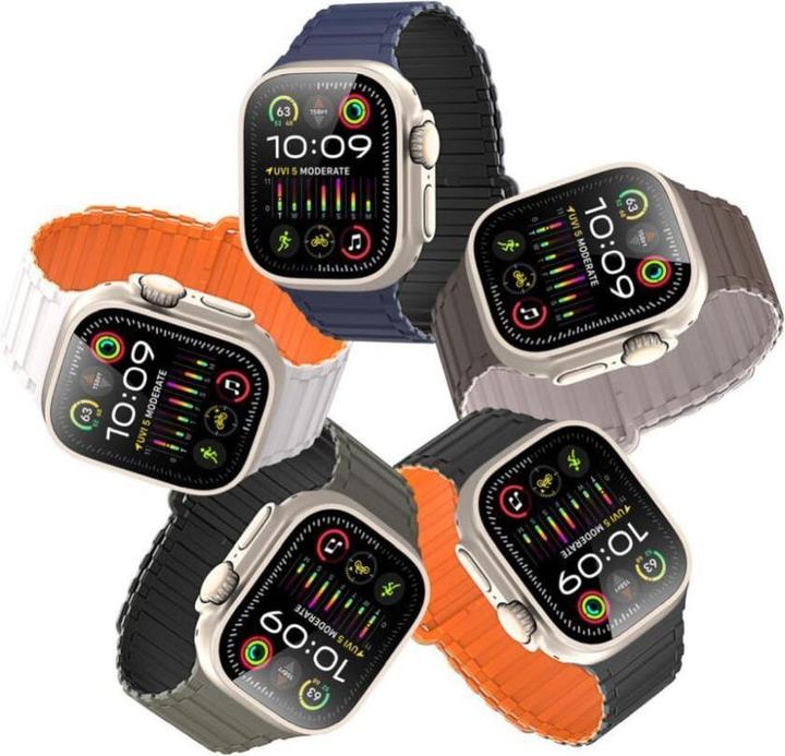 Produktbild Dux Ducis KJ Armband (42 mm, 45 mm, 44 mm, 49 mm, Silikon, Magnet)