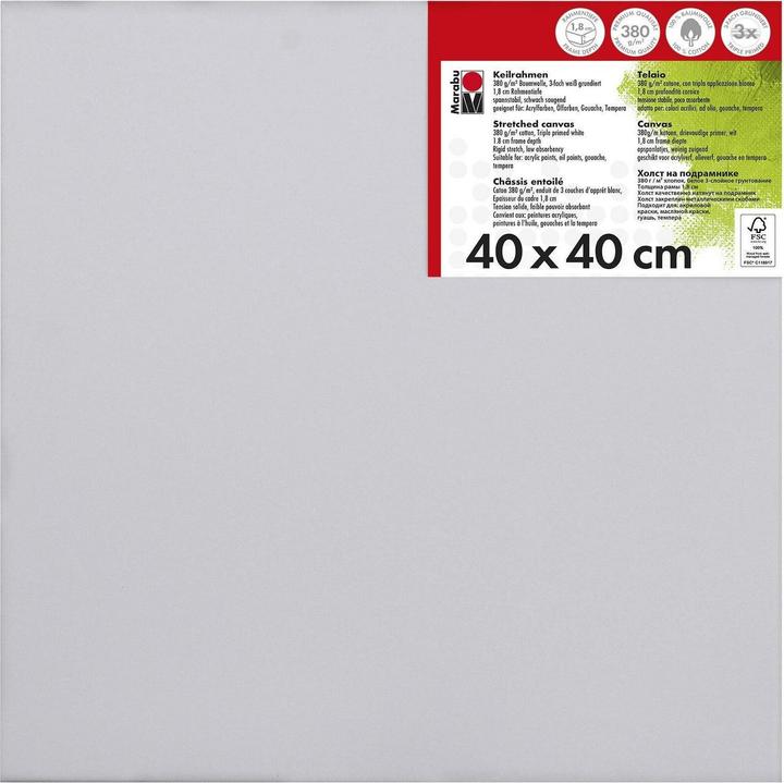 Produktbild Marabu Keilrahmen 40 x 40 cm (40 x 40 cm)
