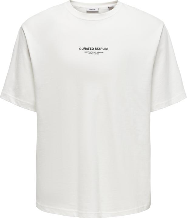 Only & Sons Onscurated Rlx Print Ss Tee Noos