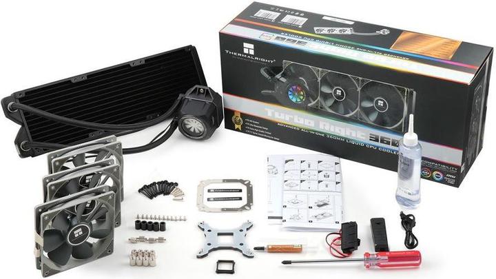 Actual product image Thermalright Turbo Right 360C