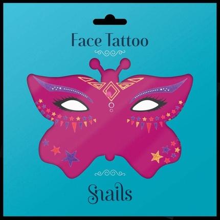 Actual product image Snails Face Tattoo