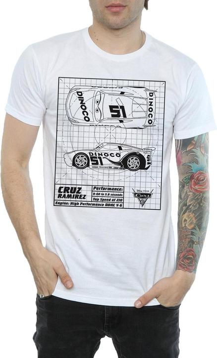 Produktbild Disney Cars Cruz Ramirez Blueprint TShirt (XL)