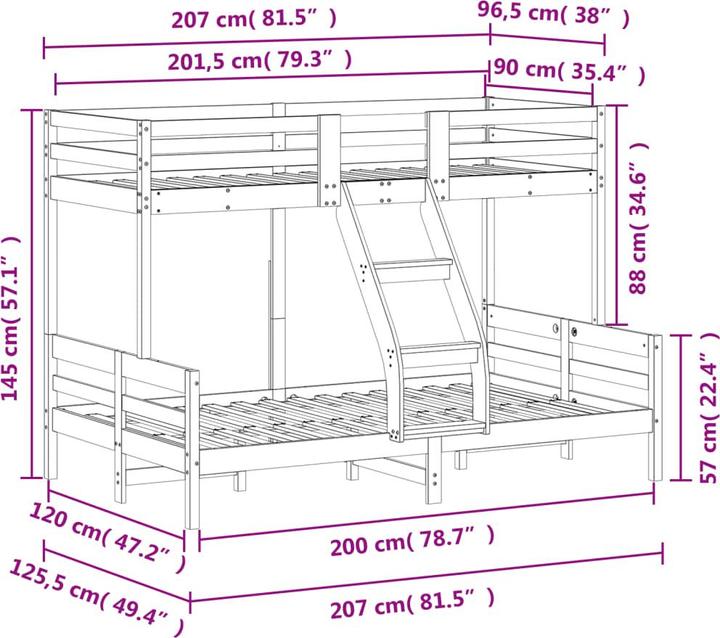 Actual product image VidaXL Karishma (120 x 200 cm)