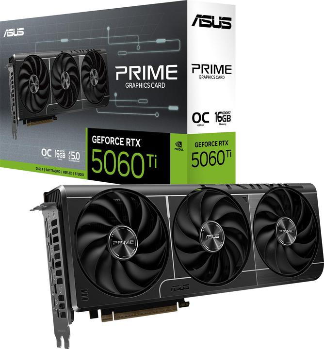 Actual product image ASUS PRIME-RTX5060TI-O16G-GAMING (16 GB)