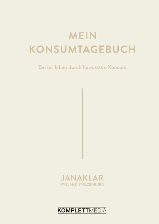 Actual product image Mein Konsumtagebuch (German, Jana Kaspar, 2019)