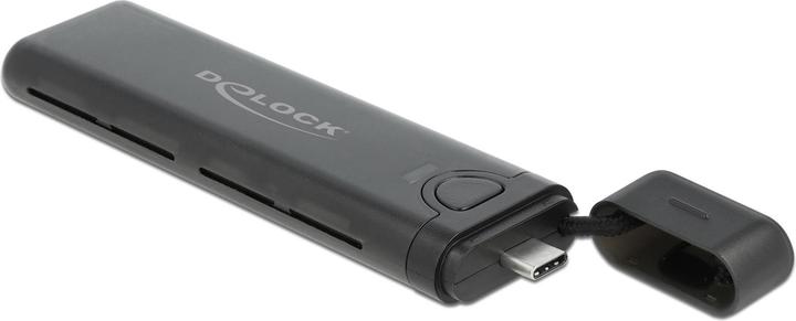 Produktbild Delock Externes Gehäuse USB-C, NVME&SATA M.2, bootfähig, 10Gbps (M.2)