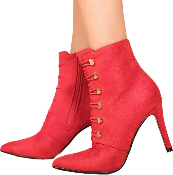 Produktbild Where's That From Stiefeletten Blythe Wildlederimitat (41)