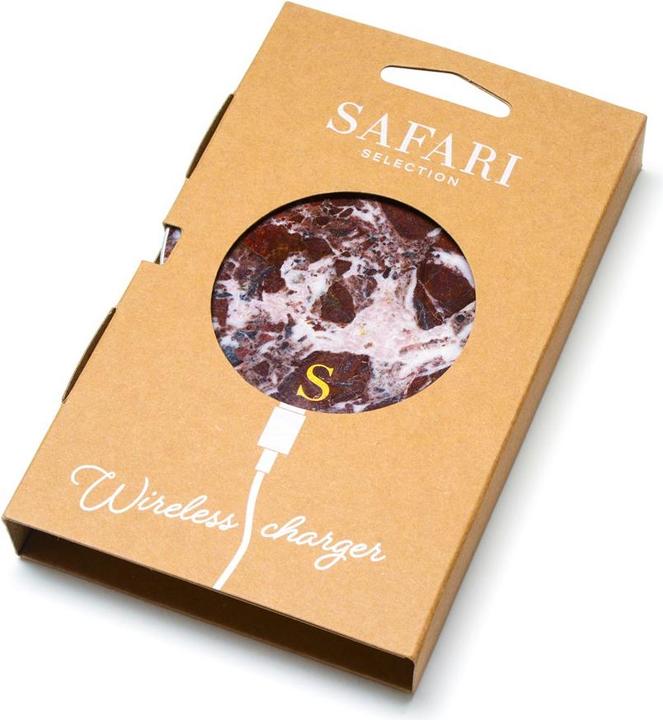 Produktbild Safari Selection Ladestation CIRCLE MARBLE bordeaux (10 W)