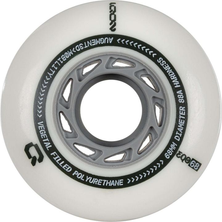 Actual product image Iqon Inline Skate Wheels Eqo 55mm 4-Pack 2024 (55 mm, 88a)