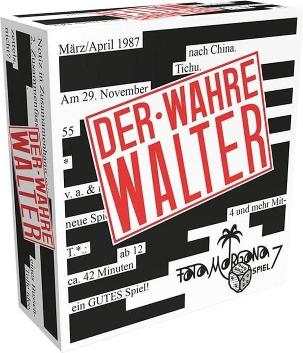 Actual product image Asmodée The True Walter (German)