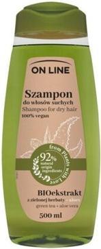Image du produit On Line Von Pflanzen mit Liebe Shampooing capillaire à l'extrait de thé vert biologique