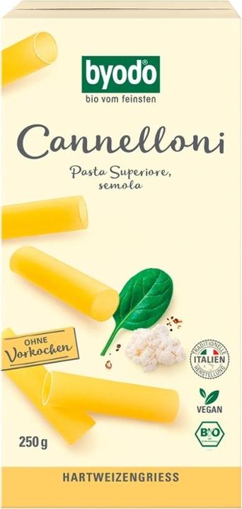 Immagine prodotto Byodo Cannelloni semola bio (250 g)