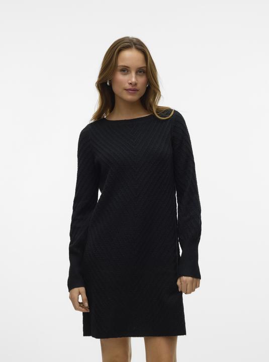 Image du produit Vero Moda VMANJASTINNA LS BOATNECK DRESS GA EXC Robe en maille (S)