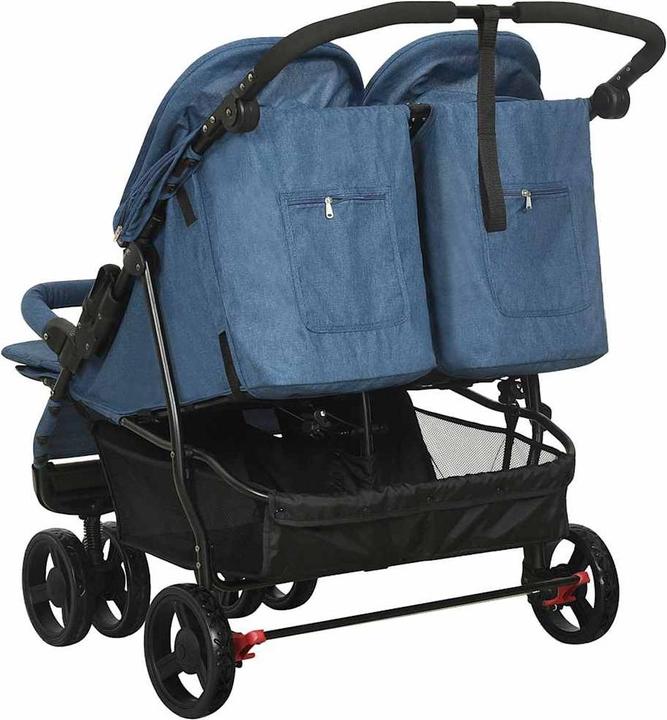 Image du produit VidaXL Geschwisterwagen