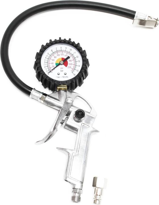 Produktbild Wiltec Reifenfüllpistole Reifenfüller Druckluftpistole 0-16 bar Druckprüfer